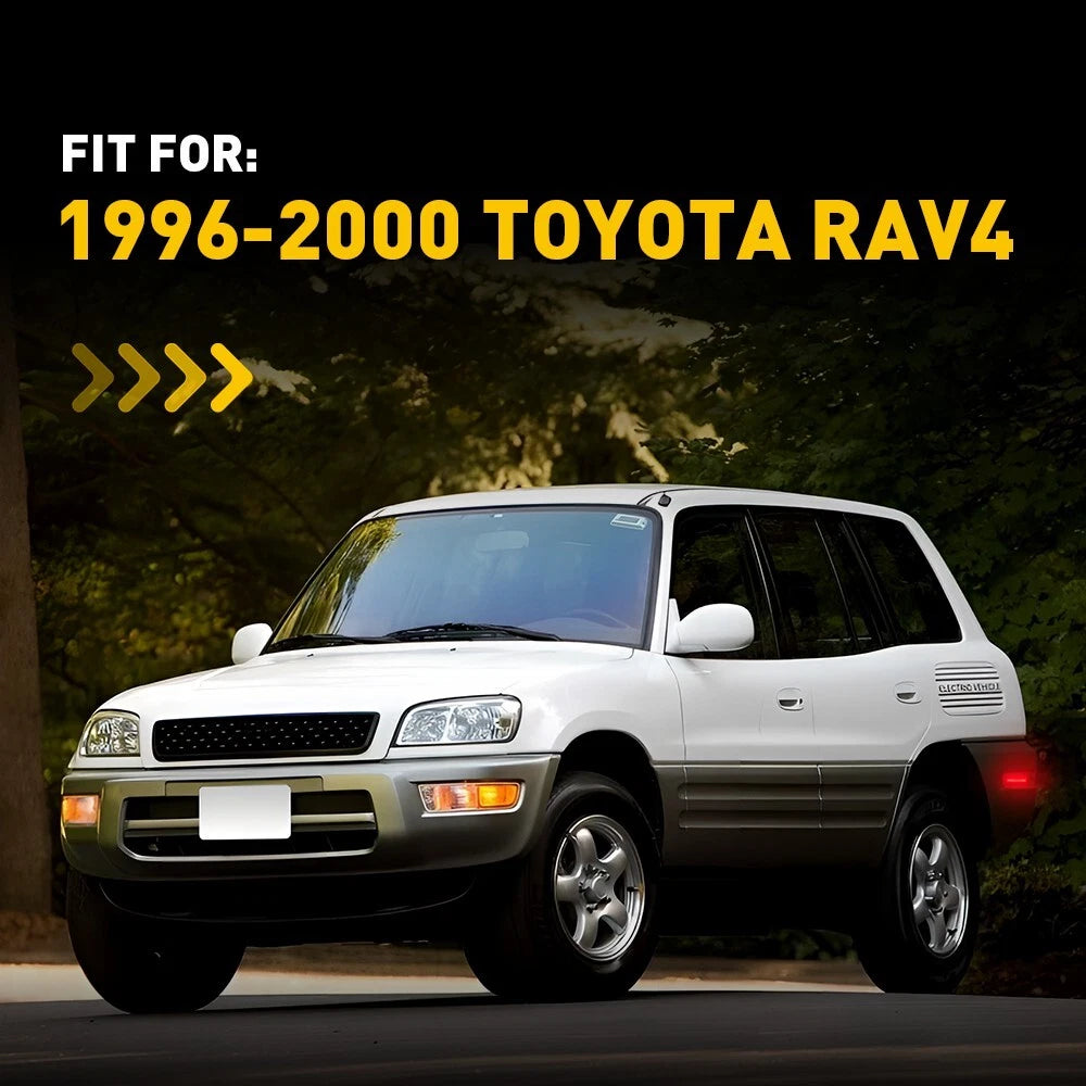 Red LED Fender Side Marker Lights for Toyota RAV4 (1996-2000)