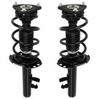 Pair Front Complete Strut & Coil Spring Assembly for Ford Focus (2013–2018)