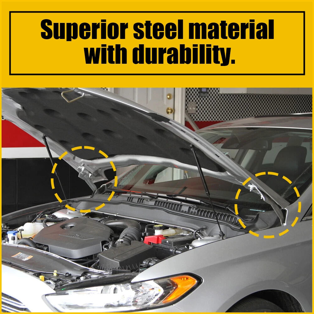 Set of 2 Hood Hinges for Ford Fusion
