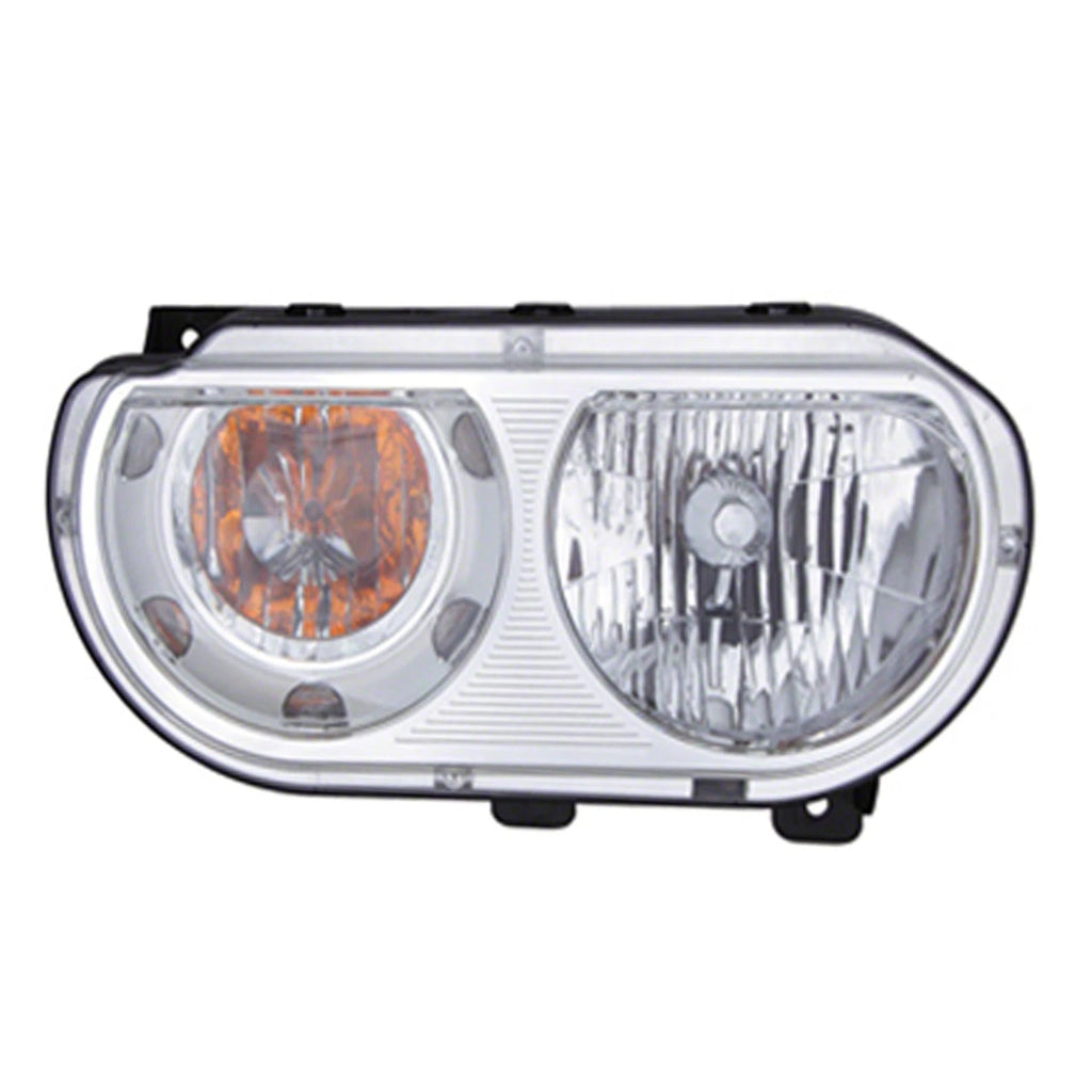Replacement Driver Side Halogen Head Light Assembly for 2008-14 Dodge Challenger