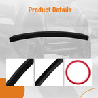 Black Painted ABS Wing Spoiler for Chrysler 300 (2011-2023)