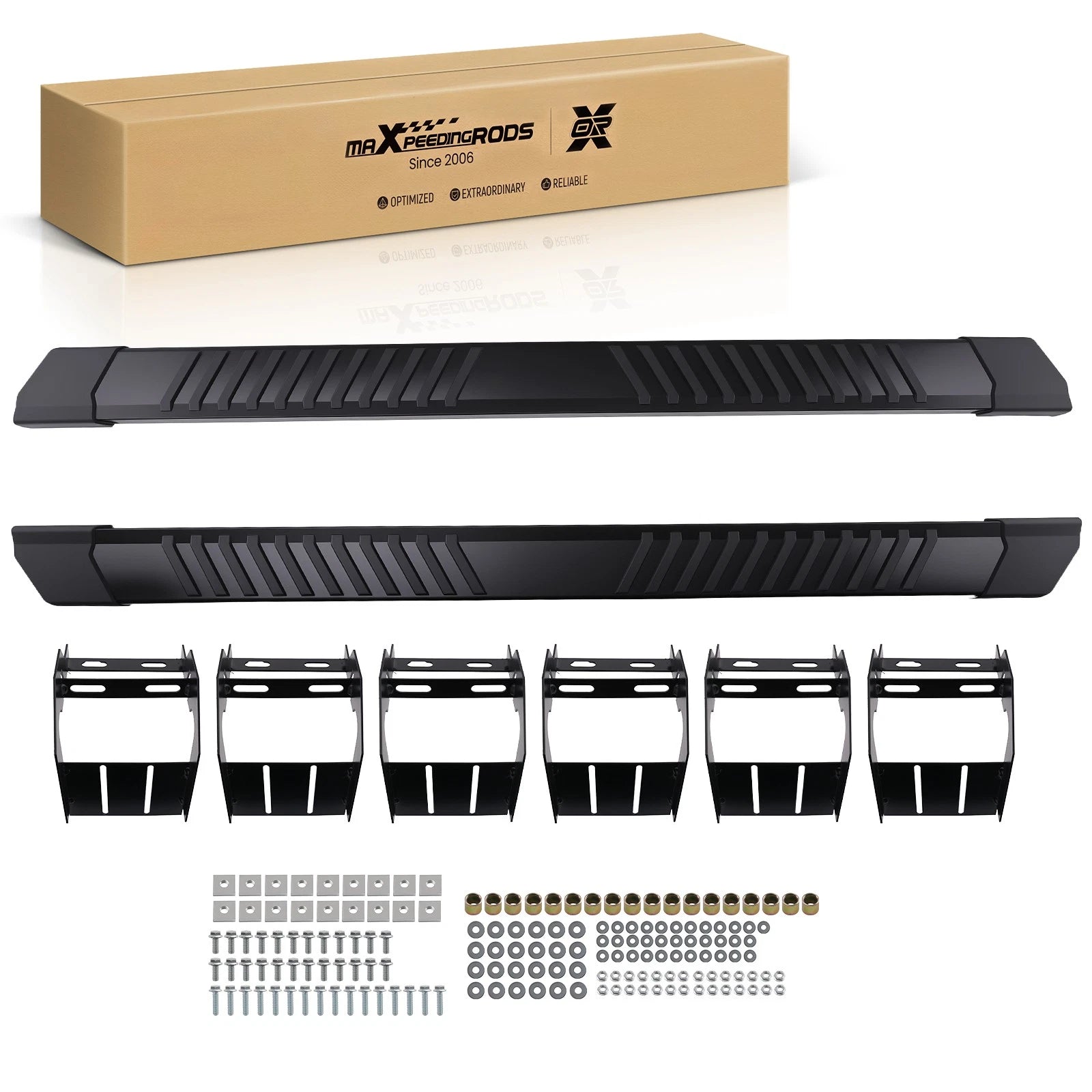 Aluminium Running Boards Side Steps for Ford F-150 (2004–2014)