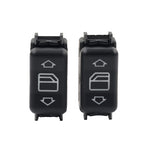 2Pcs Power Window Switch for Mercedes Benz (1985–1995) 1248204510 1248204610