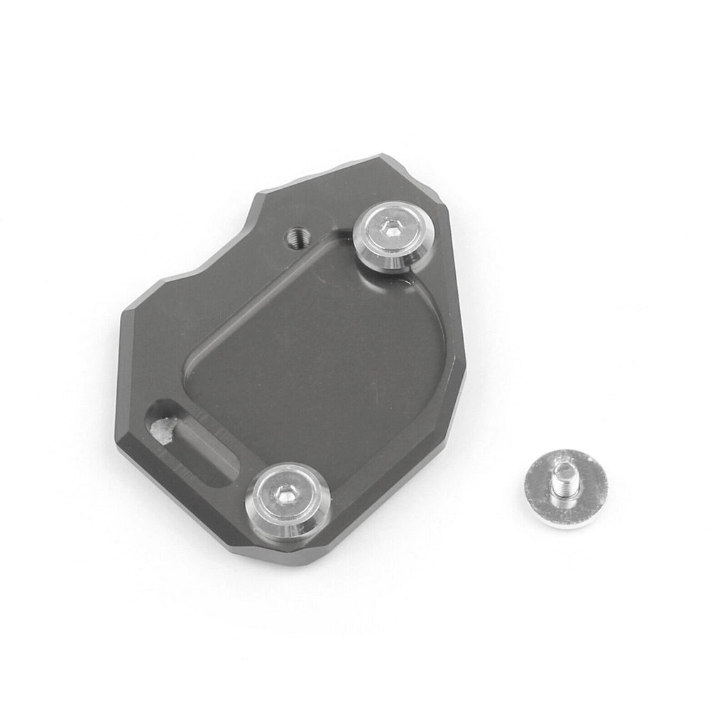 Side Stand Kickstand Plate Pad for BMW F800GS F800 GS (2008–2015) Gray
