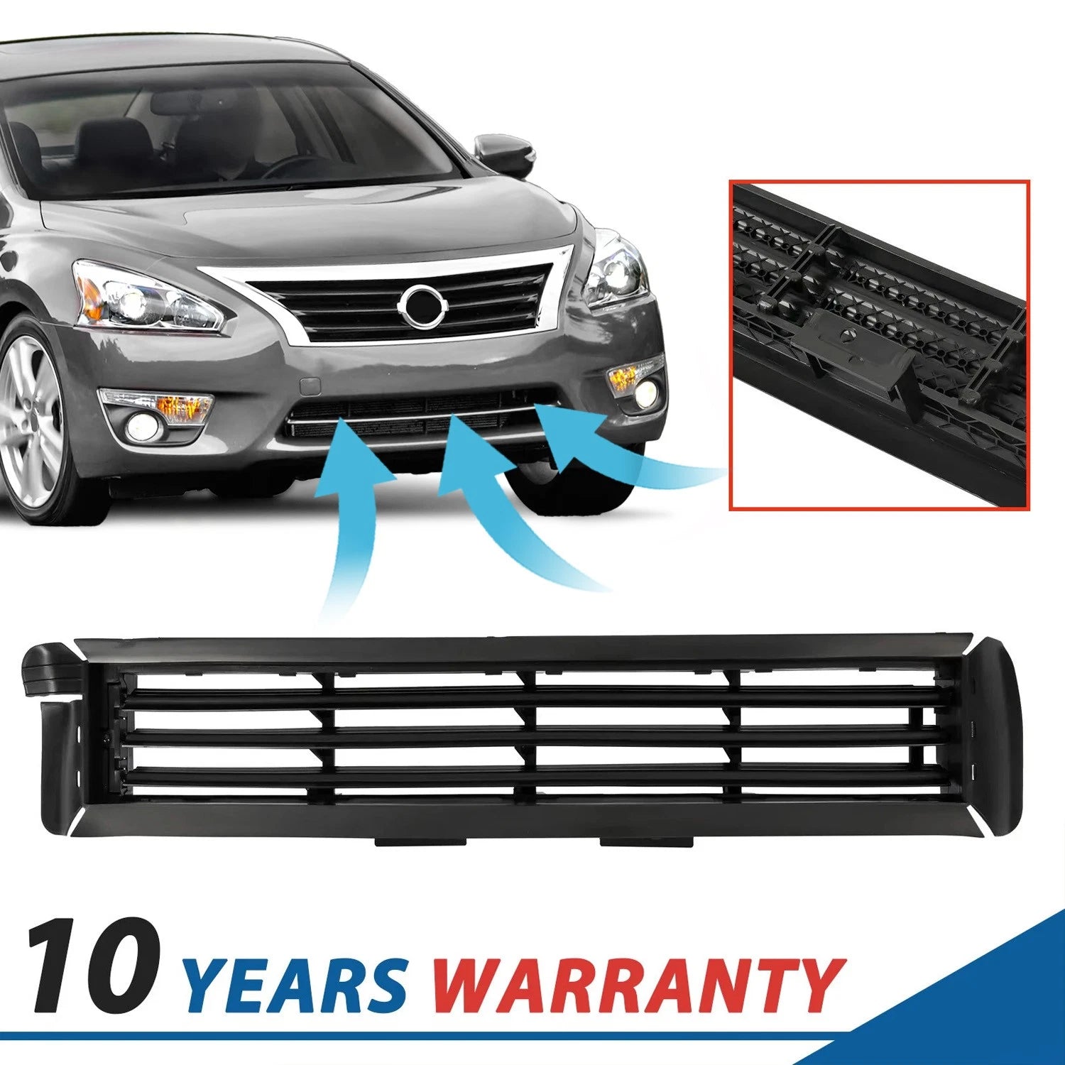 Active Grille Shutter for Nissan Altima (2015–2018), Murano (2015–2023)