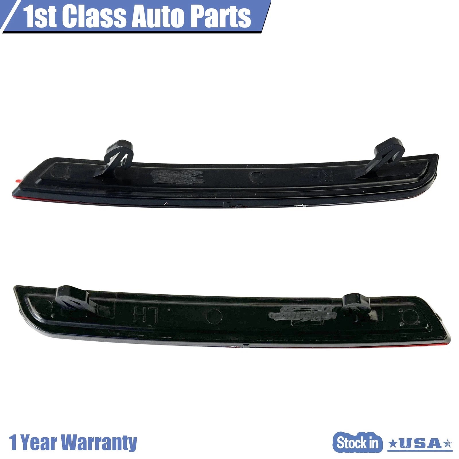 2X Rear Bumper Reflectors for Chevrolet Malibu (2013-2015)