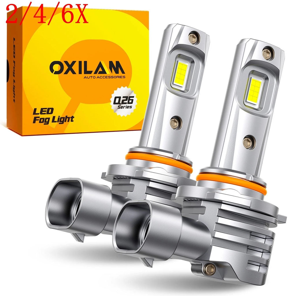 2X OXILAM 9005 LED Headlight Kit for HB3 (6500K)