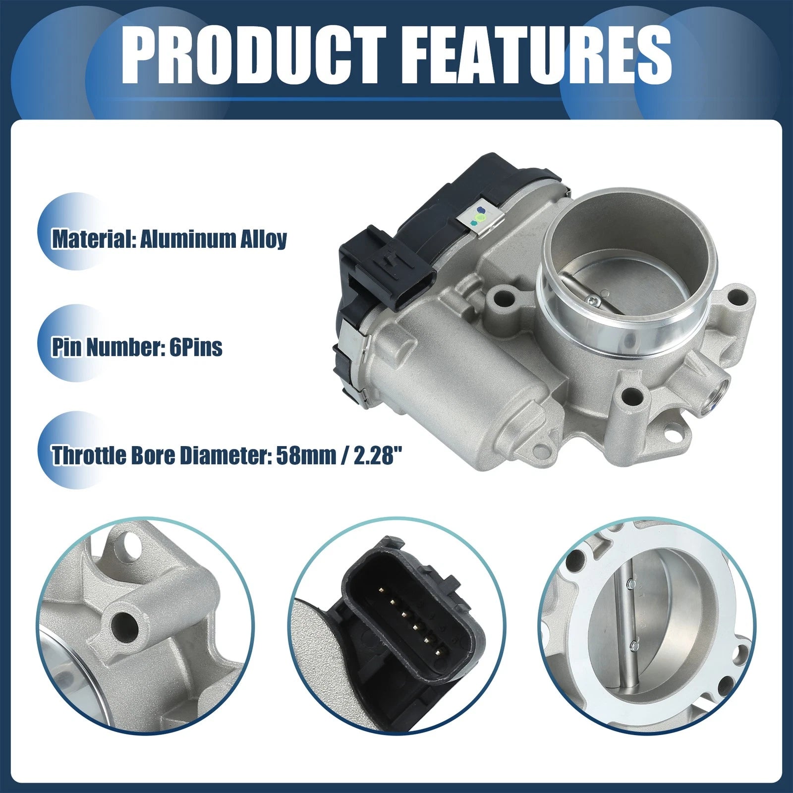 Throttle Body Actuator No.68366012AB/68366012AA for Dodge Journey (2009–2019)