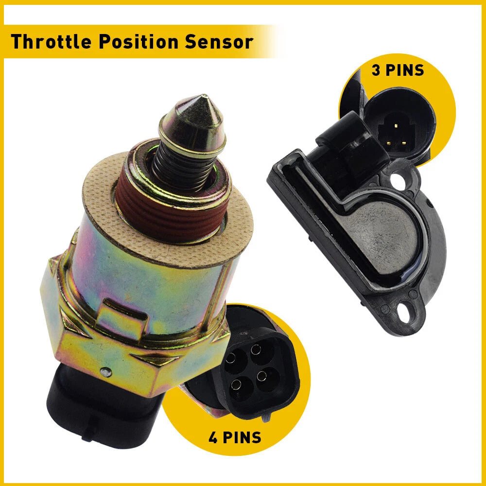 Throttle Position Sensor for C1500 C2500 C3500 K1500 K2500 K3500 S10 (1991–1995)