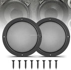2X Speaker Grill Cover for Car Subwoofer (Universal Fit)