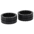 Set of 4 Tires Accessories for Replacement Wheel (6110, 6012)