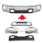 Skid Plate and Front Bumper Face Bar for GMC Sierra 1500 (2014–2015)