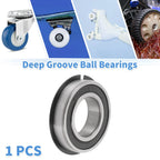 Deep Groove Ball Bearing 25x47x12mm for Scooter Skateboard (6005NR2RS)