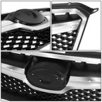 Chrome Trim Front Bumper Grille Assembly for Subaru XV Crosstrek (2013–2015)