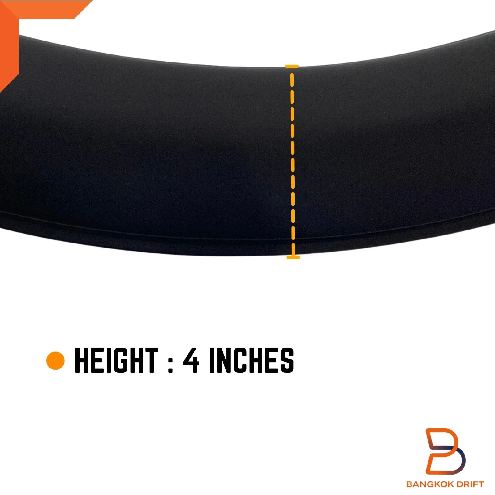 4" Smooth Fender Flares for Nissan Navara NP300 D23 Wide Body (2015-2020)