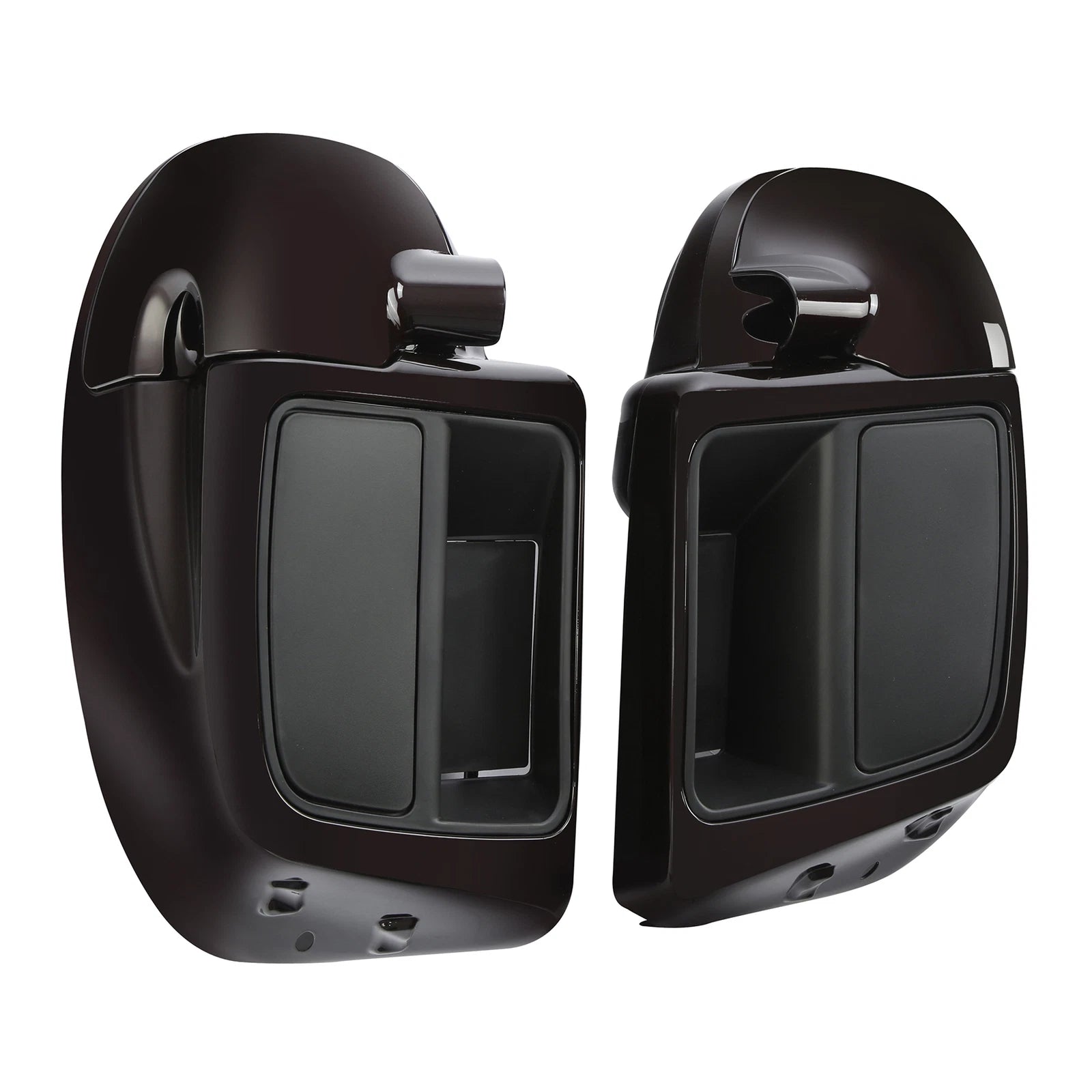 Vented Lower Leg Fairings for Harley Electra Glide (2014–2025) Black