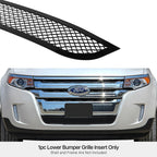 Lower Bumper Grille Insert for Ford Edge (2011-2014) - Stainless Steel Black Mesh