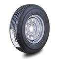 Free Country Trailer Tire Rim ST205/75R14 8-Ply D 105M 5 Lug Silver Mod