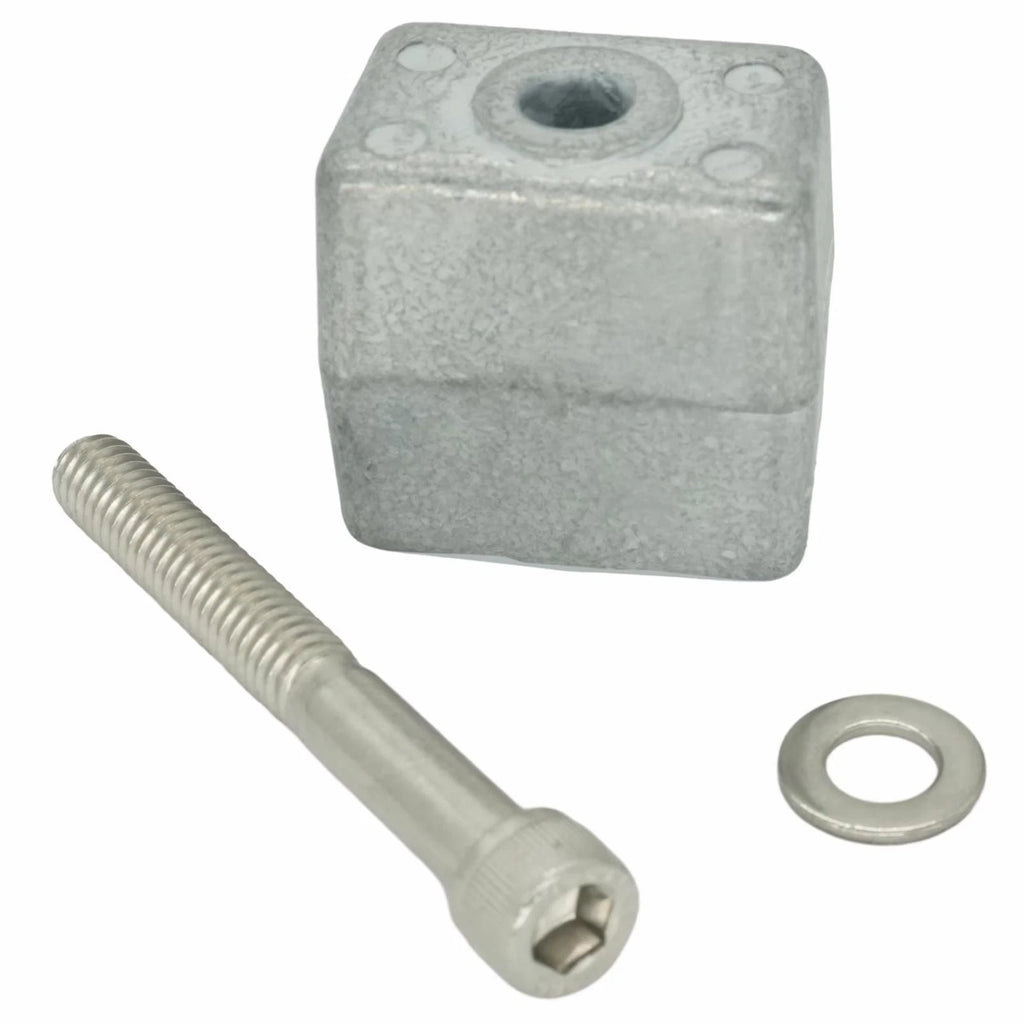 Zinc Anode + Bolt for Johnson Evinrude 60-300 Lower Unit (0436745)