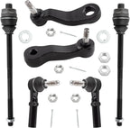 Tierod Pitman Idler Arm Front Inner Outer for Chevy Silverado Sierra Tahoe (1999–2014)