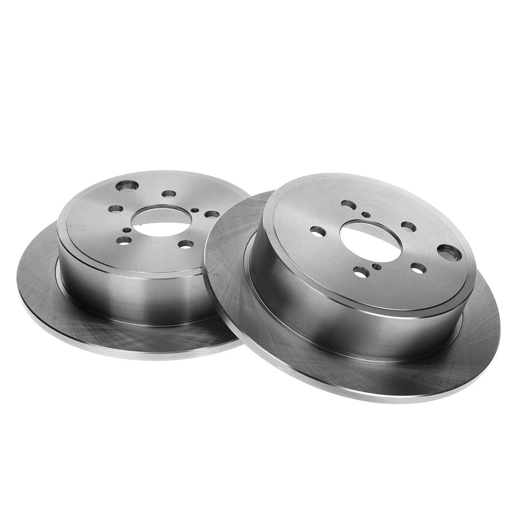 Rear Drilled Brake Rotors & Ceramic Pads for Subaru Forester Impreza (2014–2021)