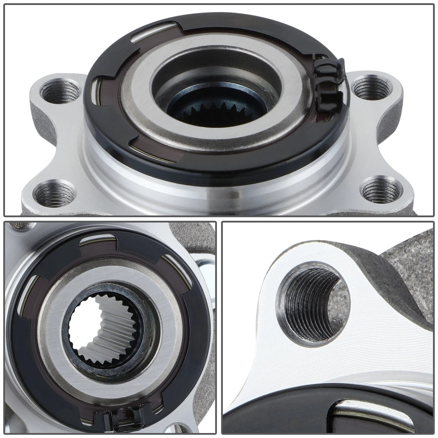 Set of 2 Wheel Bearings & Hubs for Mitsubishi RVR Eclipse Cross (2013–2020)