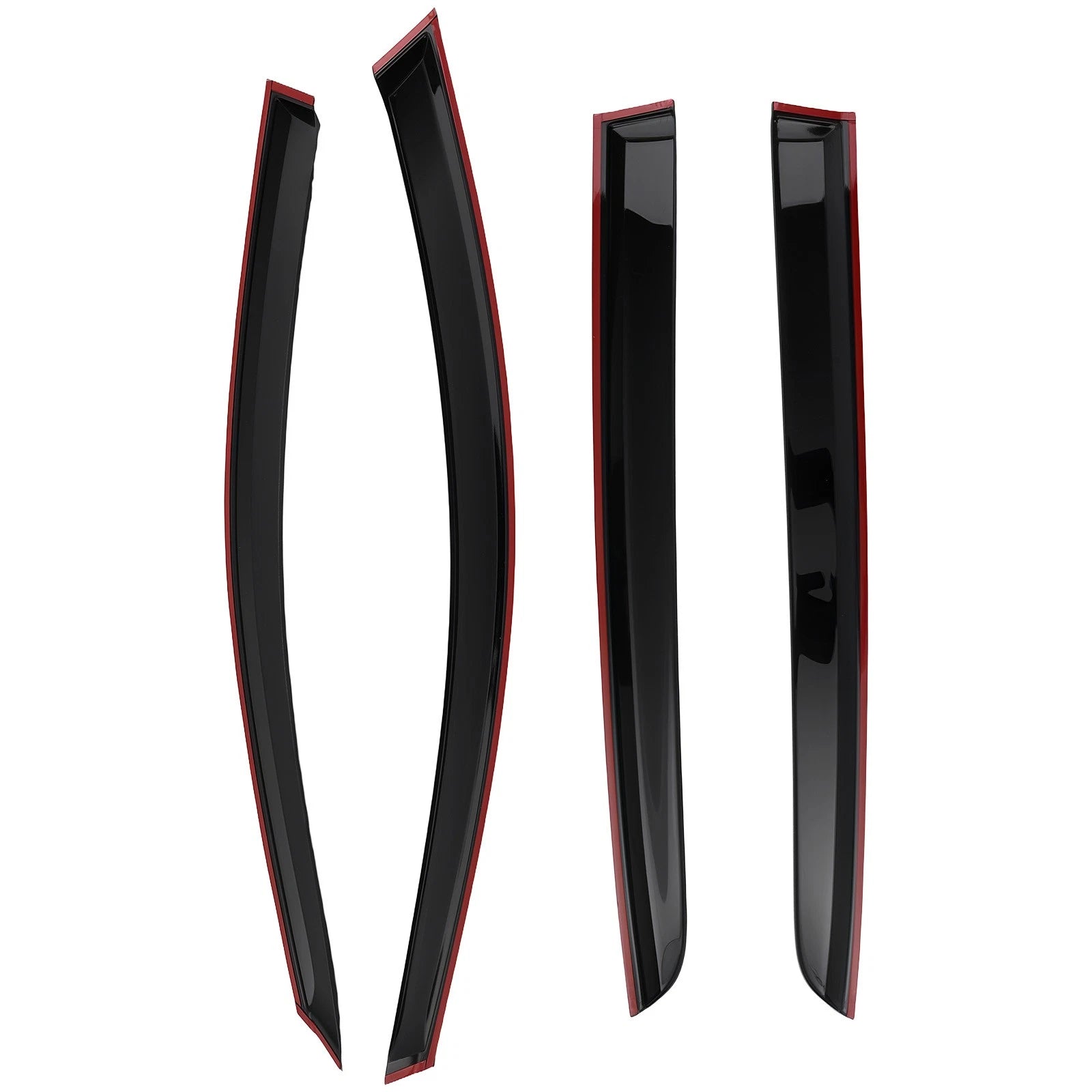 Set of 4 Front Rear Window Visors for Acura RDX (2007–2012) Rain Guards