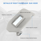 Sun Visor with Mirror for Nissan Pathfinder (2013-2016)