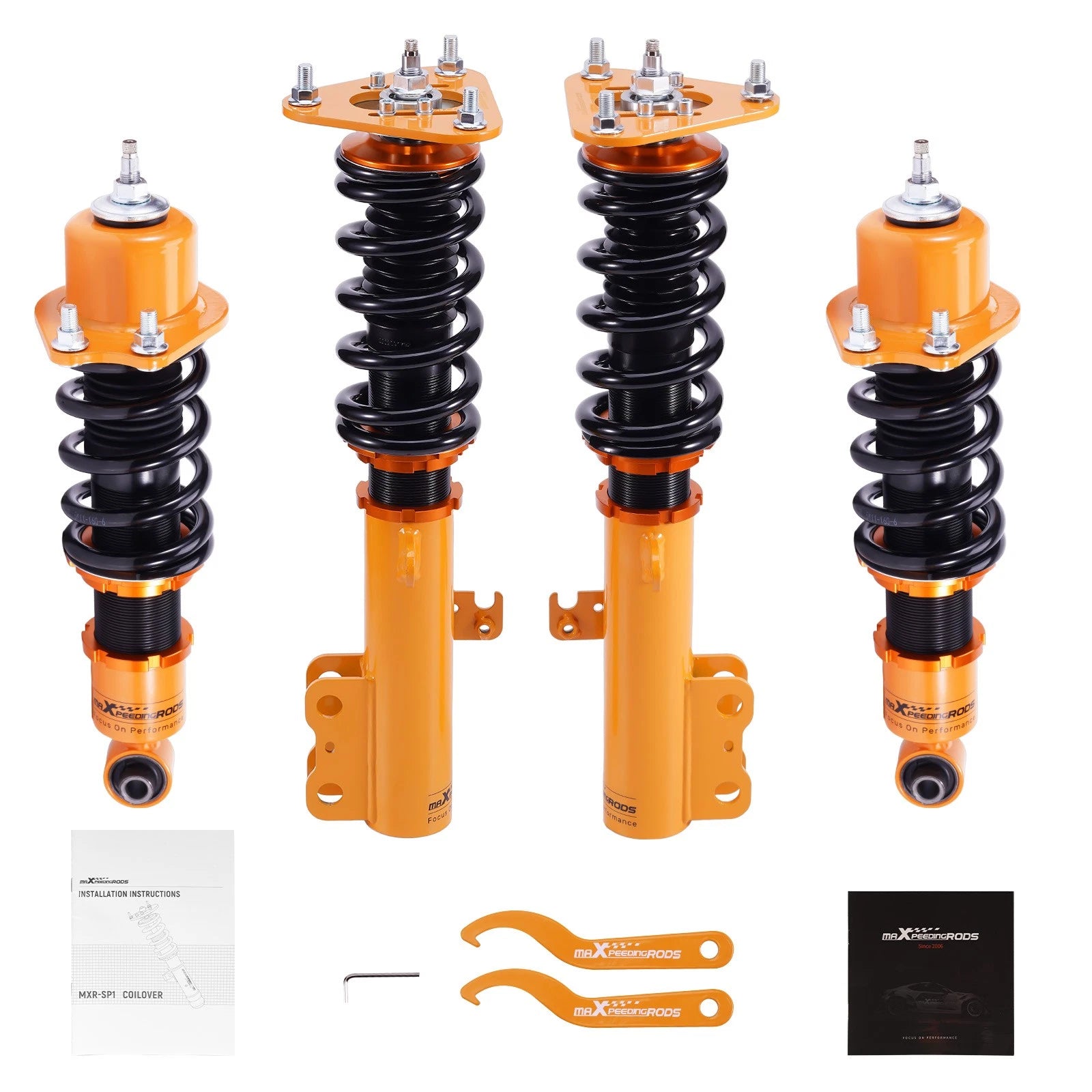Coilover Struts Shock Suspension Kit for Scion TC (2005–2010)