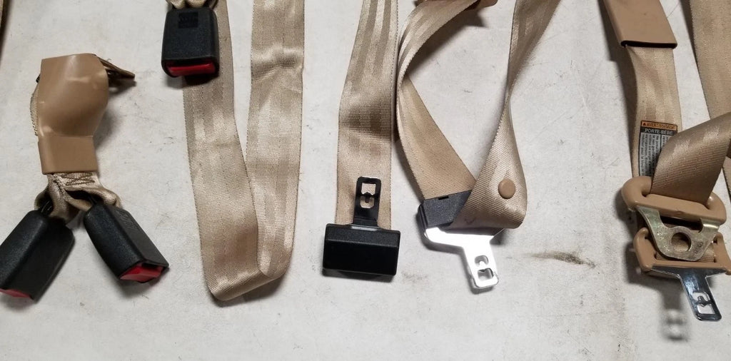 Seat Belt Set for Ford Thunderbird Cougar (1997) - Prairie Tan Saddle
