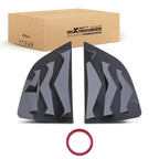 Rear Window Side Louver Cover for Honda Jazz (2014–2019) Gloss