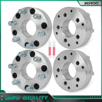 4X 2" Wheel Adapters 5x4.5 to 6x5.5 12x1.5 for Lexus GS300 GS350 GS460 LS430 (1998–2020)