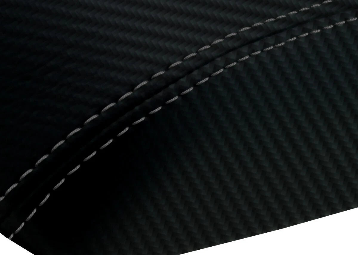 Carbon Fiber Console Lid Armrest Cover for Ford Ranger (1998–2004)
