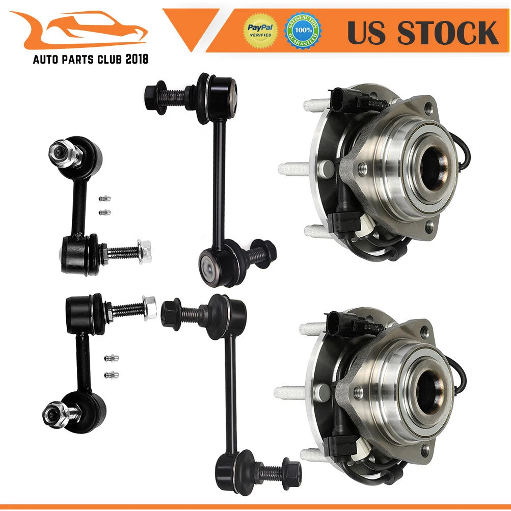 Sway Bar Wheel Bearing Hub for Chevrolet Trailblazer, Isuzu Ascender (2002–2003)