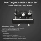Metal Tailgate Handle Set for Chevrolet C/K 1500 2500 3500 (1988–2000)