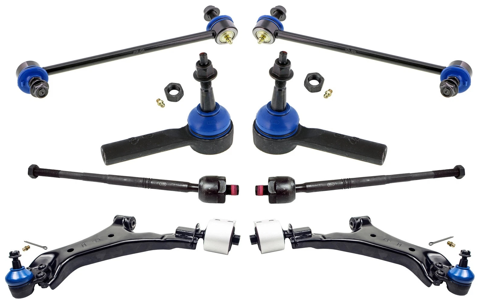 8pc Front End Steering and Suspension Kit for Chevrolet GMC
