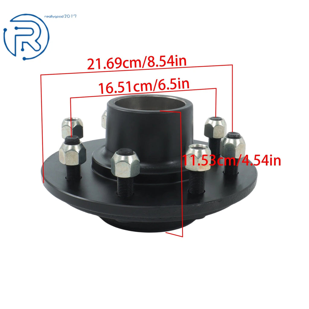 Set of 2 Trailer Hub Kits for Aelx 7000lbs (Fits 8 x 6.5")
