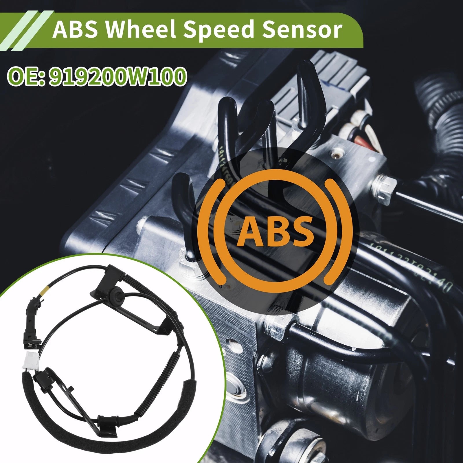 ABS Wheel Speed Sensor No. 919200W100 for Hyundai Santa Fe (2006–2012)