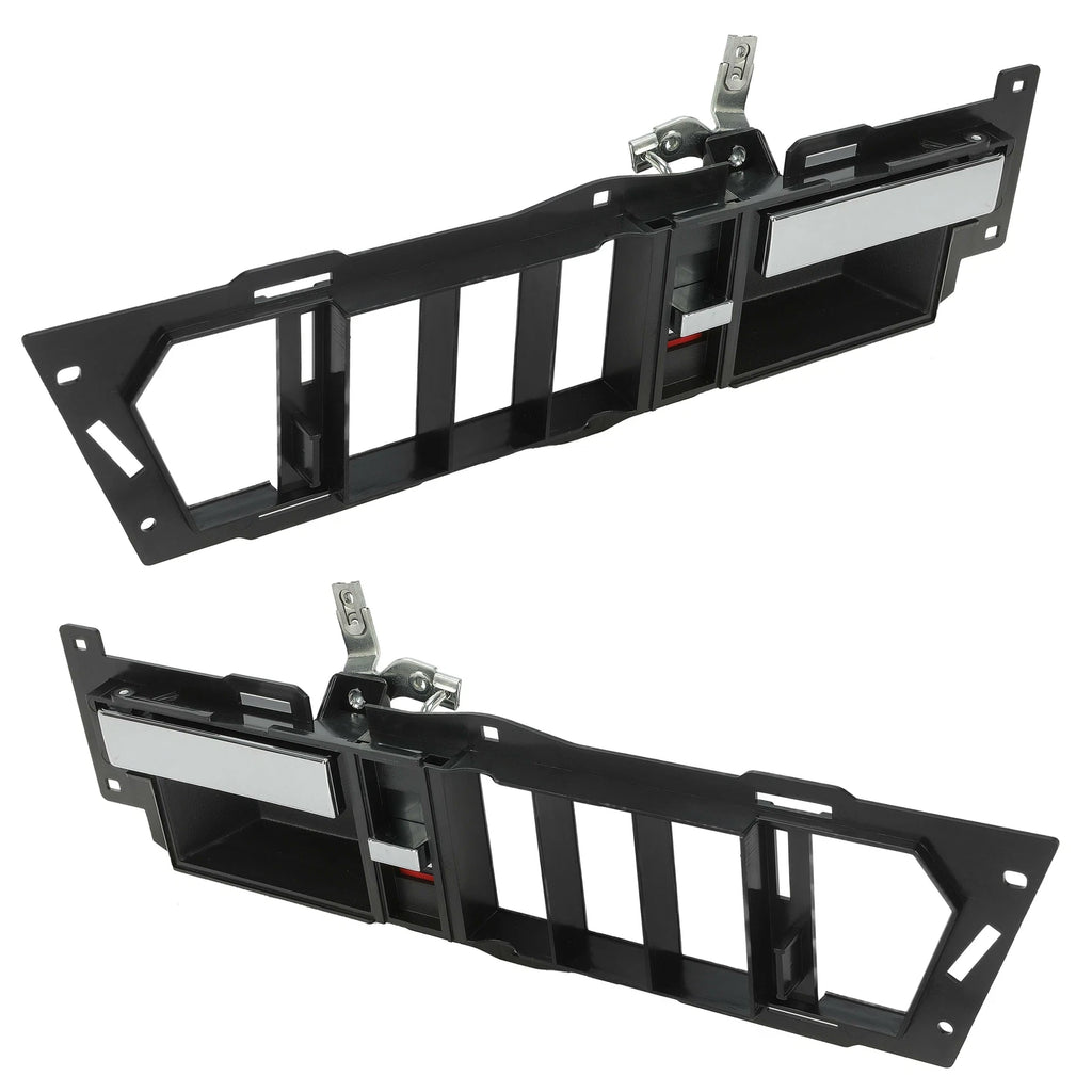 Set of 2 Interior Door Handles for Chevrolet GMC C1500 K1500 (1988–1994) Chrome