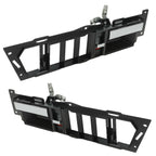 Set of 2 Interior Door Handles for Chevrolet GMC C1500 K1500 (1988–1994) Chrome