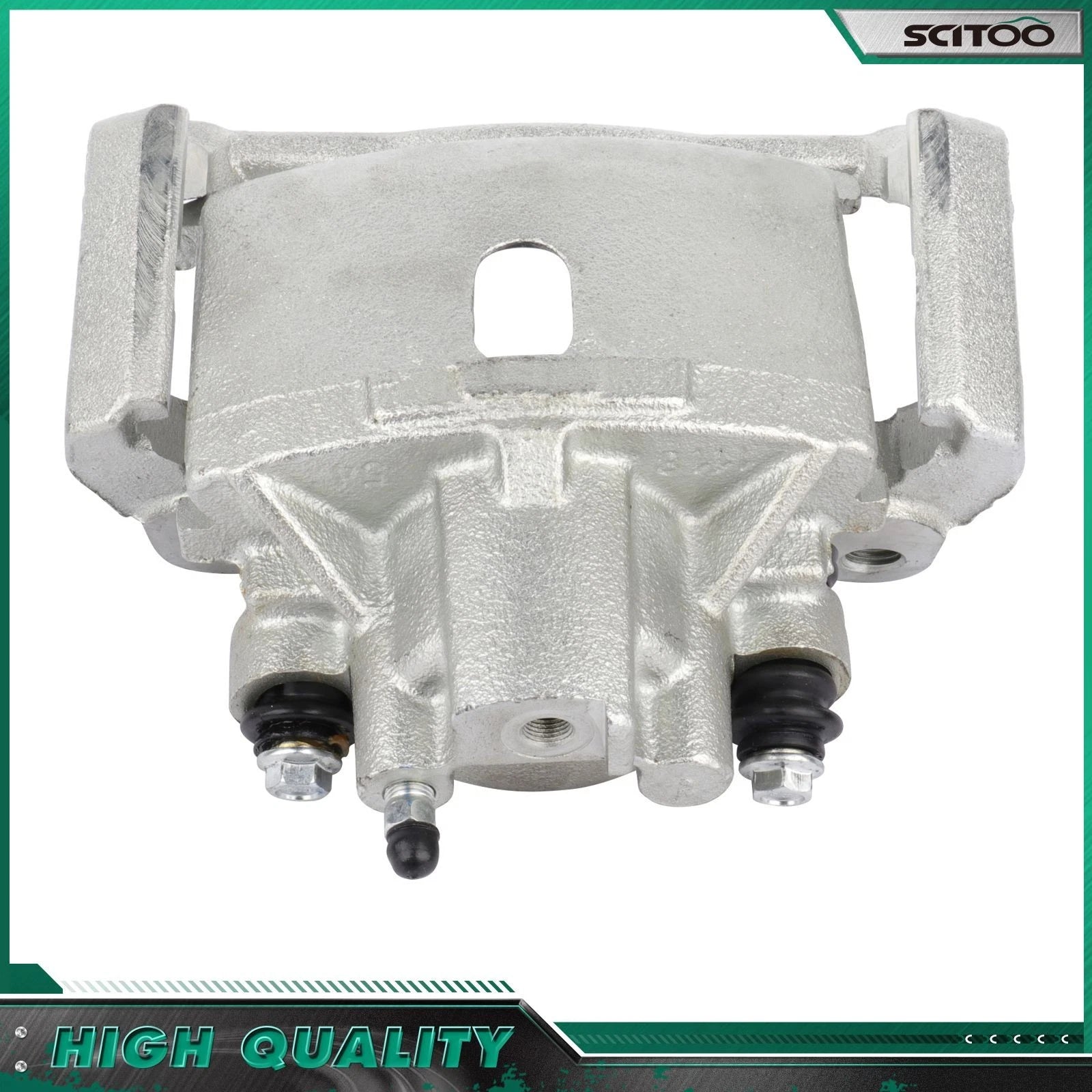 Set of 2 Rear Brake Calipers & Ceramic Pads for Dodge Durango (2004–2009)