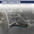 2X Front Lower Control Arm Ball Joint for Buick GMC 
