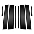 8pc Carbon Fiber Pillar Post Covers for 2019-2023 Toyota RAV4