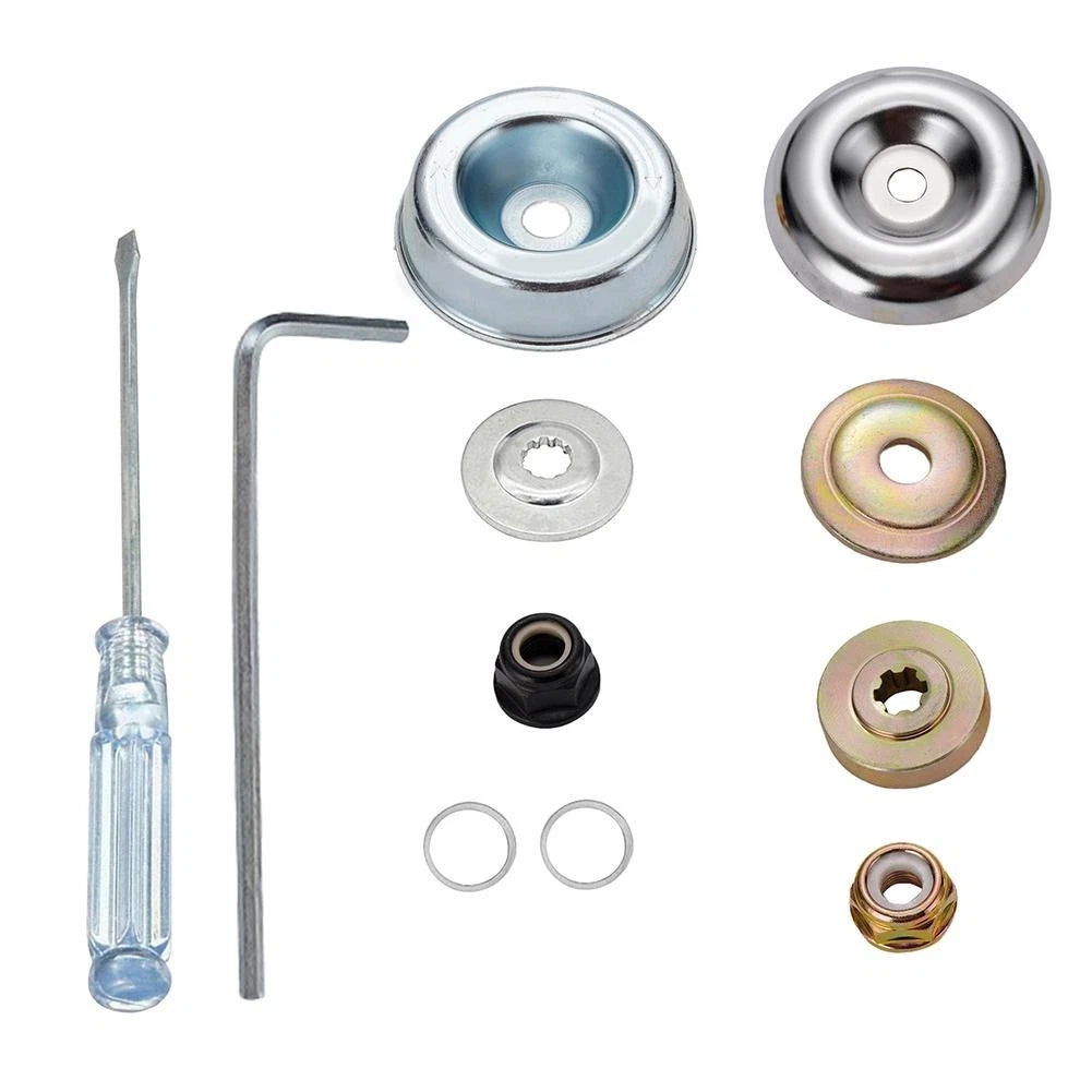 Metal Trimmer Head Adapter Kit for Lawn Mower and Brush Cutter