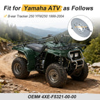 Rear Brake Drum Plate Panel for Yamaha Bear Tracker 250 (1999–2004)
