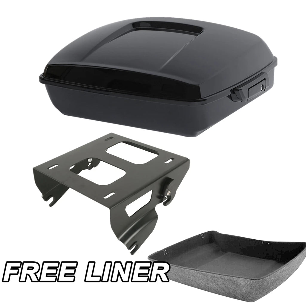 Chopped Trunk SOLO Mount Rack for Harley Touring Road Glide King (2014–2023)