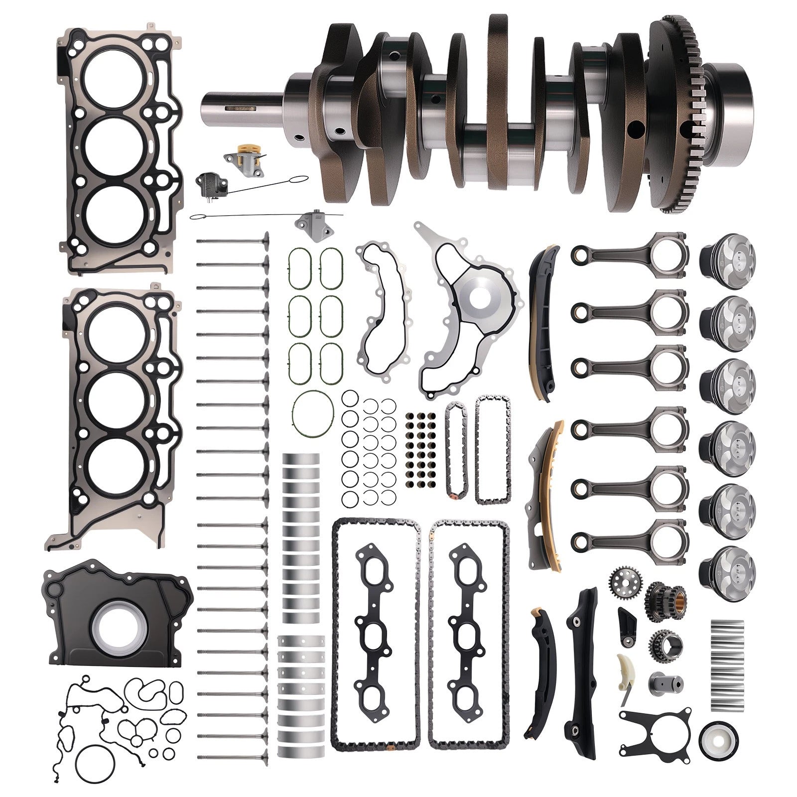 Full Engine Overhaul Kit for Maserati Quattroporte Ghibli 3.0L V6 (2014–2020)