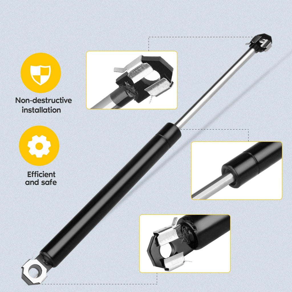2X Hood Lift Supports for Pontiac Firebird Chevrolet Camaro (1982–1992)