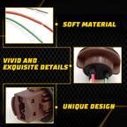 2X Pigtail Wire Female Socket for Universal Brake Stop Tail Light
