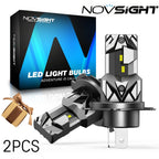 2X H4 LED Headlight Bulbs for NOVSIGHT (6500K, 16000LM)